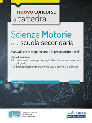 cover image of Scienze Motorie nella Scuola secondaria